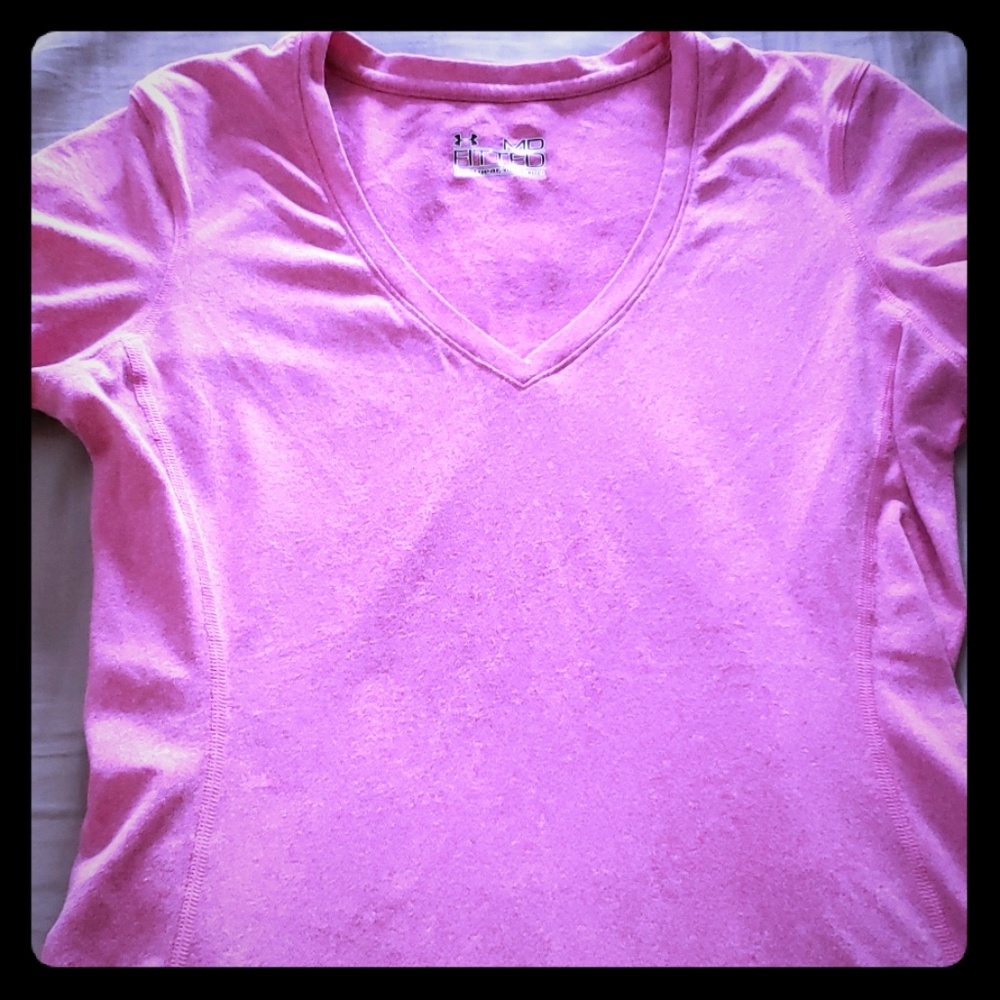v neck performance tee